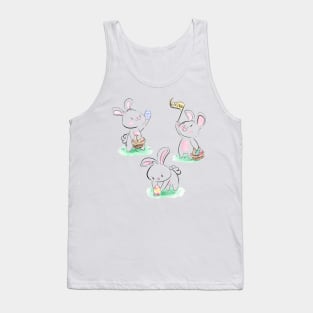 Bunny Easter Day Tank Top